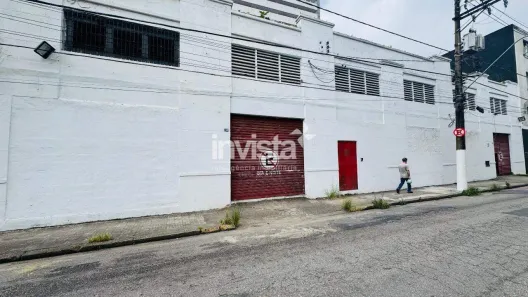 Galpão/Depósito/Armazém para alugar, 879m² no Paquetá, Santos