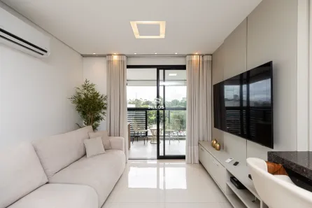 Apartamento com 3 Quartos para alugar, 91m² no Cabral, Curitiba