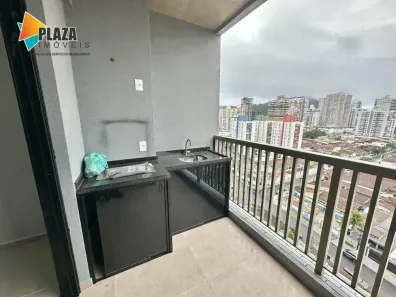 Apartamento com 1 Quarto para alugar, 45m² no Canto do Forte, Praia Grande