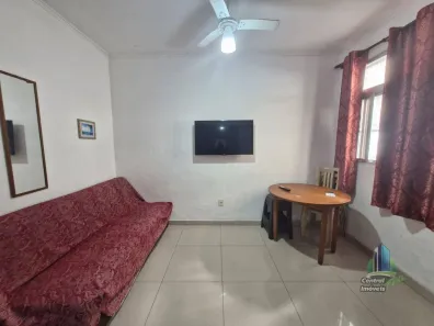 Apartamento com 1 Quarto para alugar, 39m² no Canto do Forte, Praia Grande