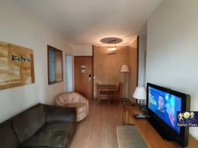 Flat com 2 Quartos para alugar, 50m² no Cidade Monções, São Paulo