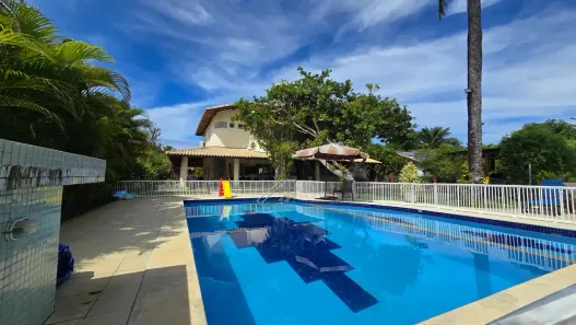 Casa de Condomínio com 4 Quartos à venda, 358m² no Busca Vida (Abrantes), Camaçari