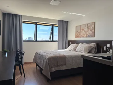 Apartamento com 1 Quarto para alugar, 25m² no Cascatinha, Juiz de Fora