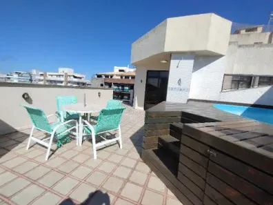 Cobertura com 4 Quartos para alugar, 279m² no Passagem, Cabo Frio