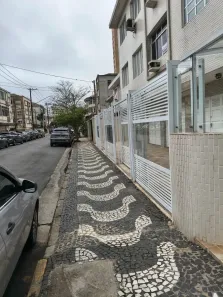 Apartamento com 3 Quartos para alugar, 80m² no Ponta da Praia, Santos