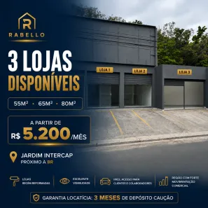 Ponto Comercial para alugar, 55m² no Cidade Intercap, Taboão da Serra