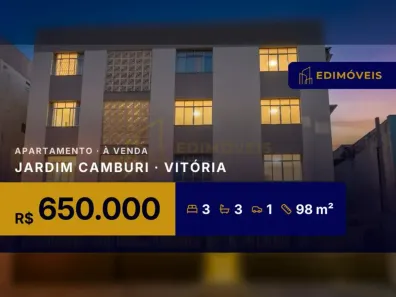 Apartamento com 3 Quartos à venda, 98m² no Jardim Camburi, Vitória