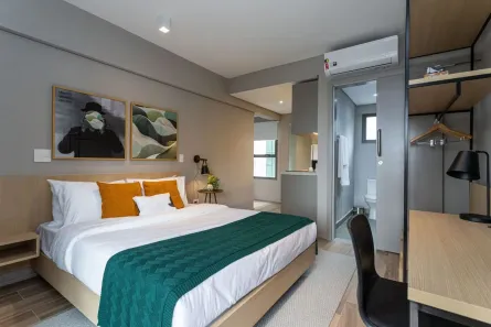 Apartamento com 1 Quarto para alugar, 31m² no Cerqueira César, São Paulo