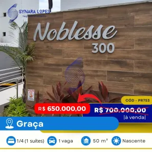 Apartamento com 1 Quarto à venda, 50m² no Graça, Salvador