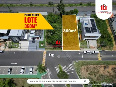 Lote/Terreno com 1 Quarto à venda, 360m² no Ponta Negra, Manaus