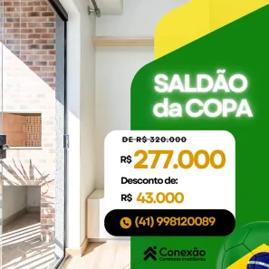 Apartamento com 2 Quartos à venda, 55m² no Roça Grande, Colombo
