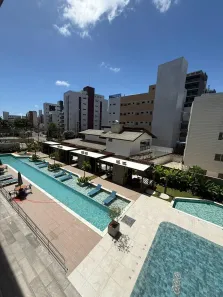 Apartamento com 2 Quartos para alugar, 57m² no Ponta de Campina, Cabedelo