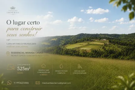 Lote/Terreno à venda, 500m² no Altos de Caucaia (Caucaia do Alto), Cotia