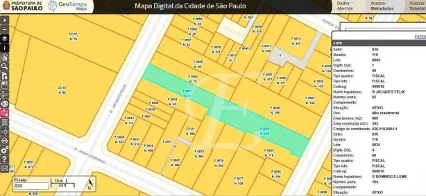 Lote/Terreno à venda, 1500m² no Vila Nova Conceição, São Paulo