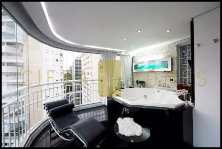 Apartamento com 1 Quarto para alugar, 95m² no Cerqueira César, São Paulo