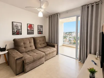 Apartamento com 2 Quartos para alugar, 80m² no Praia do Morro, Guarapari