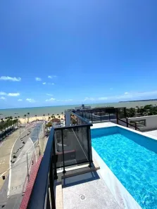 Flat com 1 Quarto à venda, 35m² no Cabo Branco, João Pessoa