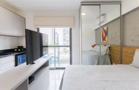 Apartamento com 1 Quarto à venda, 25m² no Indianópolis, São Paulo