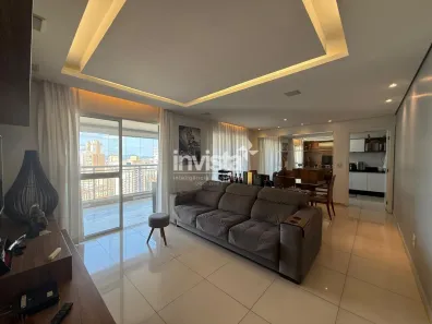 Apartamento com 4 Quartos à venda, 159m² no Gonzaga, Santos