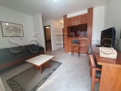 Flat com 1 Quarto para alugar, 42m² no Cerqueira César, São Paulo