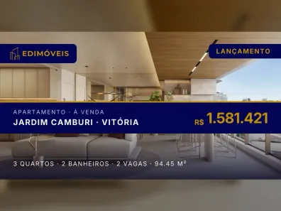 Apartamento com 3 Quartos à venda, 94m² no Jardim Camburi, Vitória