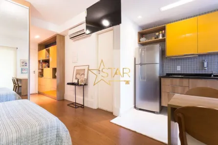 Apartamento com 1 Quarto à venda, 42m² no Cidade Monções, São Paulo