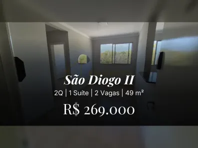 Apartamento com 2 Quartos à venda, 49m² no São Diogo II, Serra