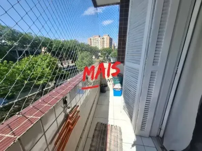 Apartamento com 2 Quartos à venda, 70m² no José Menino, Santos
