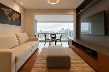 Apartamento com 2 Quartos à venda, 77m² no Itaim Bibi, São Paulo