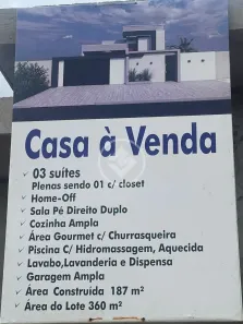 Casa com 3 Quartos à venda, 187m² no Jardim Bonança, Aparecida de Goiânia