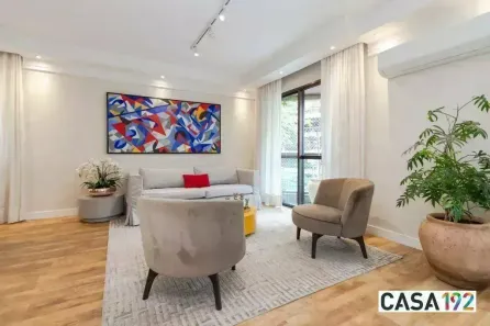 Apartamento com 4 Quartos para alugar, 121m² no Brooklin Novo, São Paulo