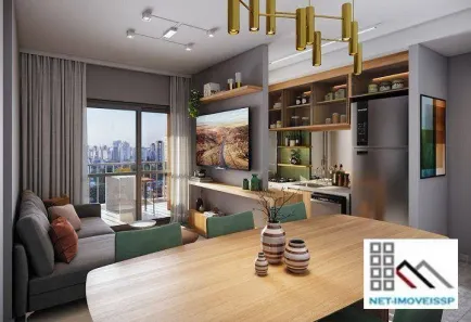 Apartamento com 2 Quartos à venda, 61m² no Santo Amaro, São Paulo