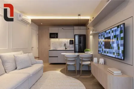 Apartamento com 1 Quarto à venda, 32m² no Centro Cívico, Curitiba