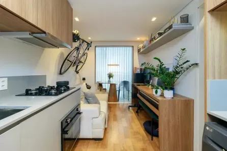 Apartamento com 1 Quarto à venda, 27m² no Jardim Caravelas, São Paulo