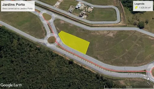 Lote/Terreno à venda, 1426m² no Jardins Porto, Senador Canedo