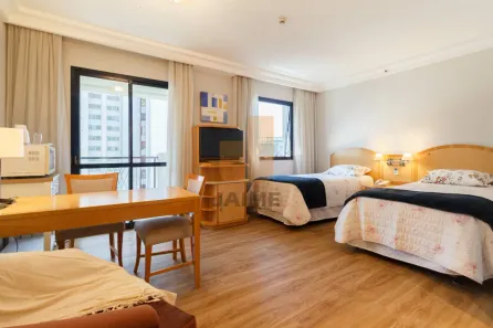 Apartamento com 1 Quarto para alugar, 30m² no Higienópolis, São Paulo