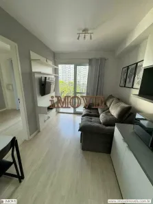 Apartamento com 1 Quarto para alugar, 33m² no Santo Amaro, São Paulo