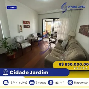 Apartamento com 3 Quartos à venda, 113m² no Candeal, Salvador