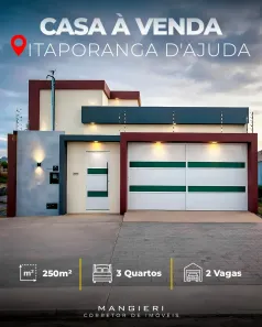 Casa com 3 Quartos à venda, 164m² no Centro, Itaporanga D'Ajuda