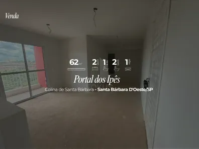 Apartamento com 2 Quartos à venda, 62m² no Colina de Santa Bárbara, Santa Bárbara D'Oeste