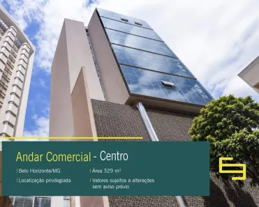 Sala Comercial para alugar, 330m² no Lourdes, Belo Horizonte