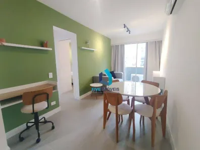 Apartamento com 1 Quarto para alugar, 50m² no Itaim Bibi, São Paulo