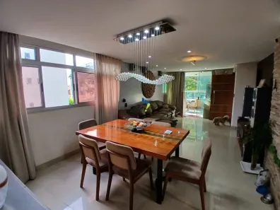 Apartamento com 4 Quartos para alugar, 194m² no Dona Clara, Belo Horizonte