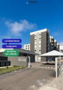 Apartamento com 2 Quartos para alugar, 37m² no Nossa Senhora Medianeira, Santa Maria