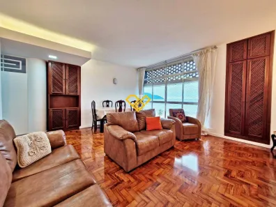 Apartamento com 3 Quartos para alugar, 155m² no Boqueirão, Santos