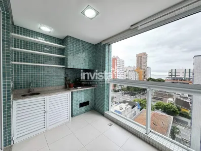 Apartamento com 3 Quartos à venda, 141m² no Ponta da Praia, Santos