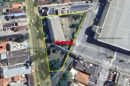 Lote/Terreno à venda, 882m² no Centro, São José dos Campos