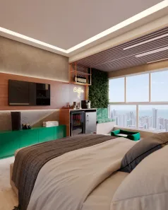 Apartamento com 1 Quarto à venda, 24m² no Boa Viagem, Recife