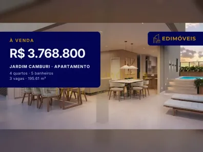Apartamento com 4 Quartos à venda, 195m² no Jardim Camburi, Vitória