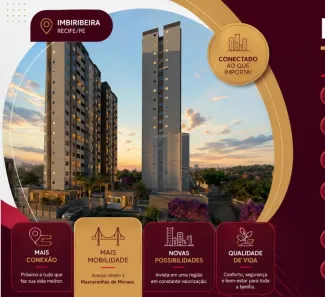 Apartamento com 2 Quartos à venda, 36m² no Imbiribeira, Recife